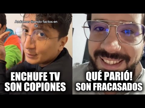 QueParió! llama COPIONES a Enchufe TV, Enchufe TV YA RESPONDIÓ LA VERDAD!