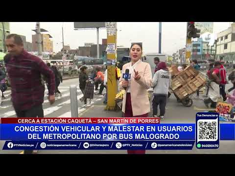 Quispe Candia: ATU y concesionaria del Metropolitano deben garantizar el buen estado de buses