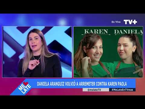 Continúa la mala onda entre Daniela Aránguiz y Karen Bejarano