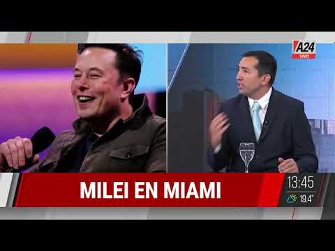 Javier milei recibió una distinción de la comunidad judía y se reunirá con Elon Musk