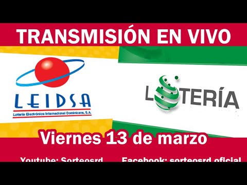 LEIDSA y Lotería Nacional en VIVO / viernes 13 de marzo 2020