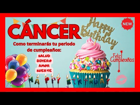 WOW!! Cáncer ? CIERRAS TU CUMPLEAÑOS  ENAMORAD@ Y CORRESPONDID@? #cáncer #tarot #horoscopo