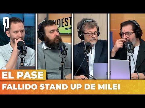 FALLIDO STAND UP DE MILEI | El Pase