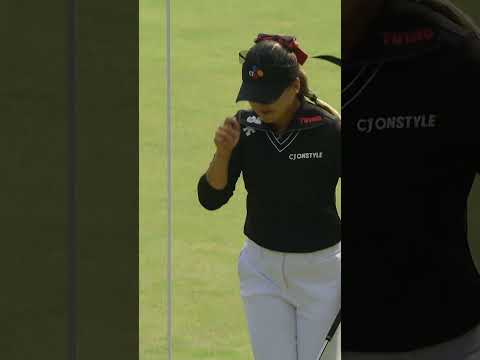 리슈잉의 우승을 만들어준 환상적인 칩인 버디