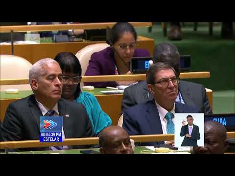 Presidente de Cuba lleva la voz de los pueblos del Sur a Naciones Unidas