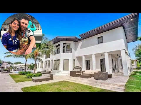Lionel Messi y Antonela Roccuzzo eligieron su nueva casa en Miami