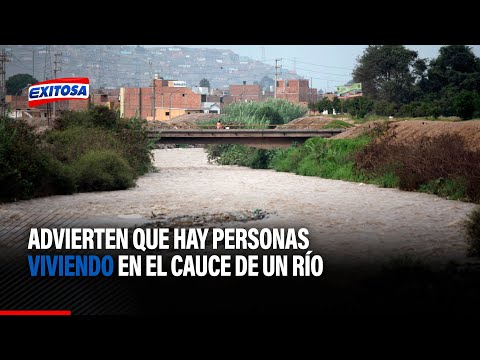 Juan Vargas: Estamos tratando de retirar a las personas que están viviendo en el cauce de un río