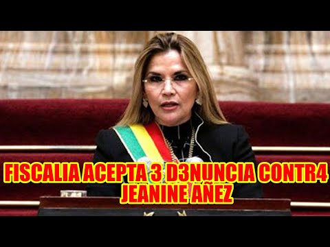 FISCALIA AC3PTA D3NUNCIA DE JUCIÓ DE RESPONSABILIDAD  CONTR4 JEANINE AÑEZ Y OTROS...
