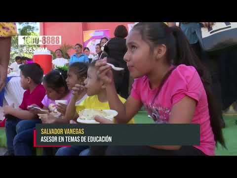 Niñez de Nicaragua tiene asegurada su merienda escolar para el 2024