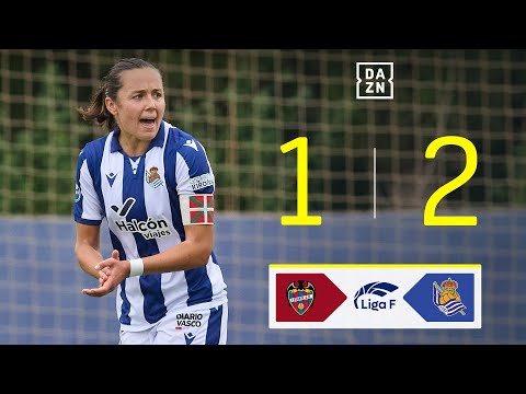 Levante UD vs Real Sociedad (1-2) | Resumen y goles | Highlights Liga F