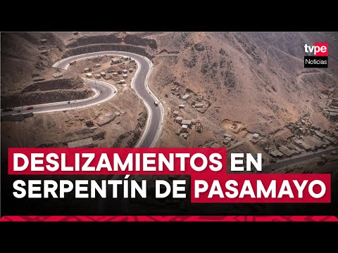 Sismo en Lima: Reportan tráfico en serpentín de Pasamayo tras deslizamientos de tierras