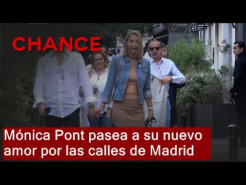 Mónica Pont pasea a su nuevo amor por las calles de Madrid