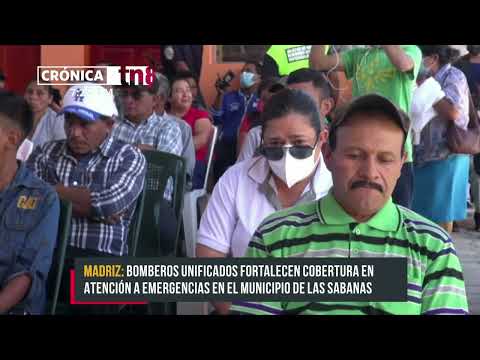Madriz, Las Sabanas tiene una nueva estación de Bomberos - Nicaragua