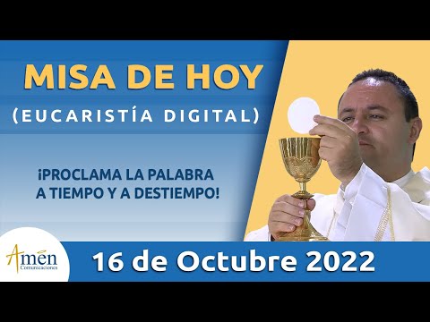 Misa de Hoy Domingo 16 de Octubre 2022 l Eucaristía Digital l Padre Carlos Yepes l Católica lDios