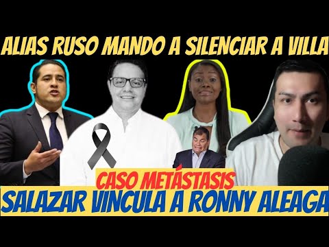 URGENTE Diana Salazar acusa a Ronny Aleaga de “Silenciar” a Fernando Villavicencio | Mayra Salazar