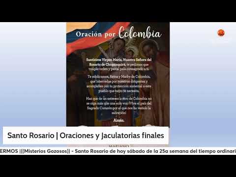 Santo Rosario ((EN VIVO))  Misterios Gozosos | 28 de Septiembre de 2024