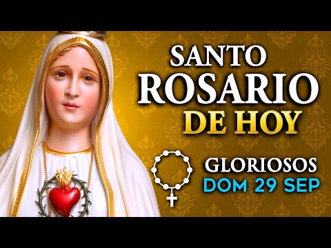 ROSARIO de HOY domingo 29 de septiembre 2024 - Misterios GLORIOSOS del Santo Rosario