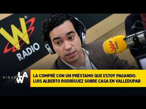 La compré con un préstamo que estoy pagando: Luis Rodríguez sobre casa en Valledupar