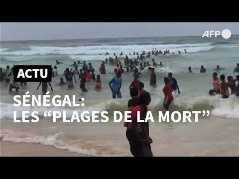 Au Sénégal, ruée vers les plages de la mort malgré les noyades | AFP