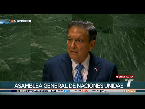 Discurso del presidente de Panamá, Laurentino Cortizo, en la 78° Asamblea General de la ONU