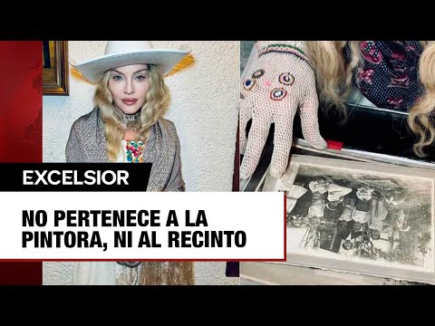 Museo Frida Kahlo desmiente a Madonna tras presumir fotos con pertenencias de la pintora