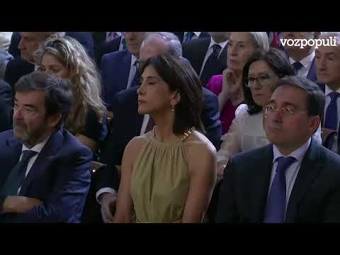 Begoña Gómez, presente en el X Aniversario del Rey Felipe VI