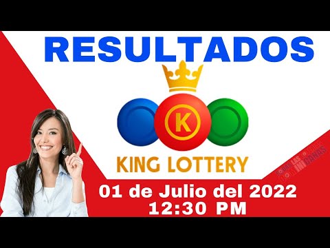 Loteria King Lottery 12:30 PM Resultados de hoy 01 de Julio del 2022