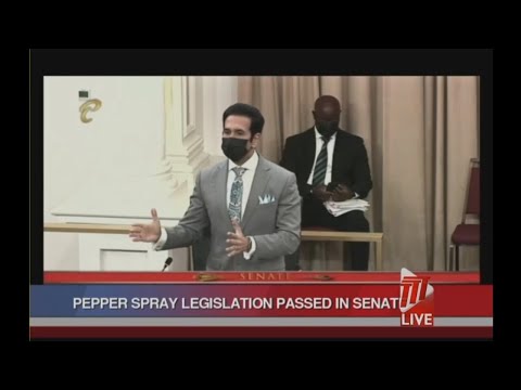 Pepper Spray Legislation Passed In Senate