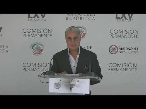 Conferencia de prensa del senador Alejandro Rojas Díaz (Morena), del 29 de agosto de 2023