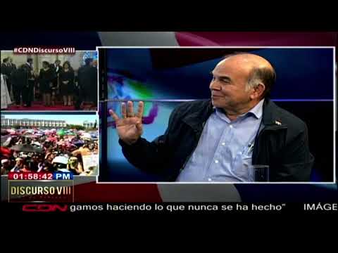 Entrevista a Pelegrín  Castillo tras discurso de rendición de cuenta del presidente Medina