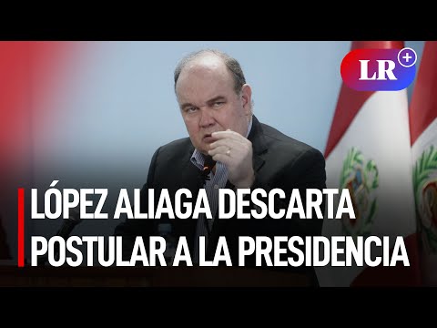 Rafael López Aliaga descarta postular a la presidencia del Perú | #LR