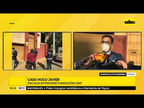 Caso Hugo Javier: Fiscalía interviene fundación CIAP