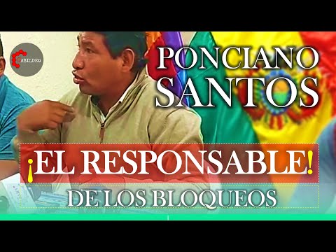 PONCIANO SANTOS ¡EL RESPONSABLE DE LOS BLOQUEOS! | #CabildeoDigital
