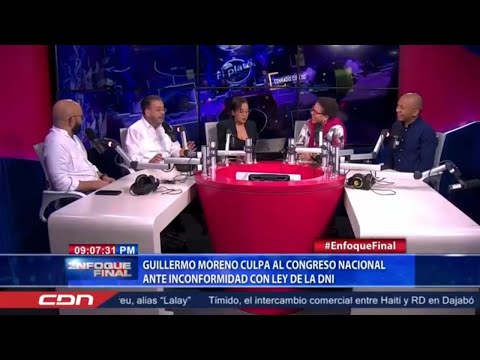 Guillermo Moreno culpa al Congreso Nacional ante inconformidad con ley de la DNI
