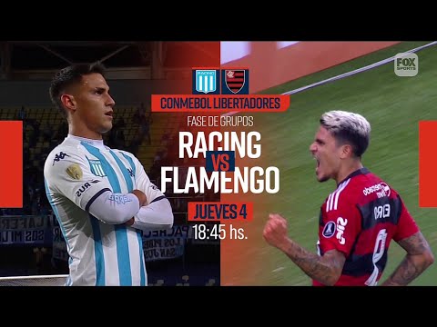 Racing VS. Flamengo - Copa CONMEBOL Libertadores 2023 - Fase de Grupos - FOX Sports PROMO