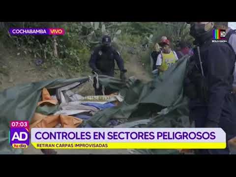 Cochabamba: Controles en sectores peligrosos
