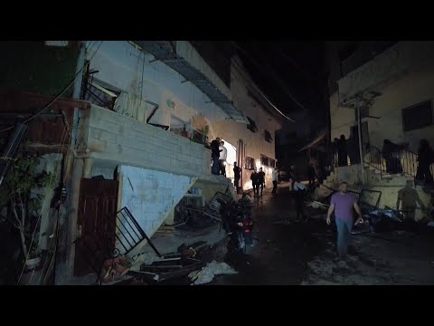 House damaged during hourslong Israeli raid into the West Bank's flashpoint Jenin refugee camp