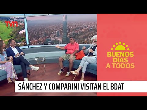 Sánchez y Comparini en el Matinal de Chile | Buenos días a todos