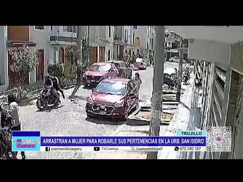 Trujillo: arrastran a mujer para robarle sus pertenencias en la Urb. San Isidro