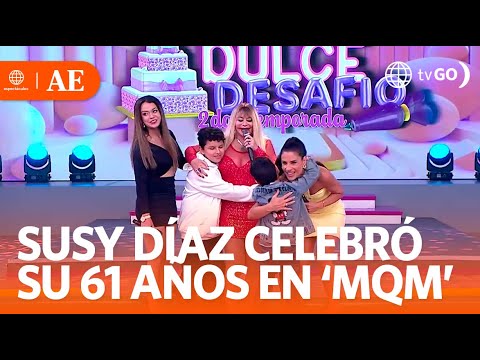 Susy celebró sus 61 años en ‘MQM’ | América Espectáculos (HOY)