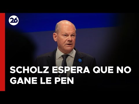 ALEMANIA | Scholz espera que Le Pen no gane las elecciones francesas