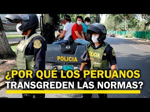 ¿Por qué los peruanos no acatan las disposiciones