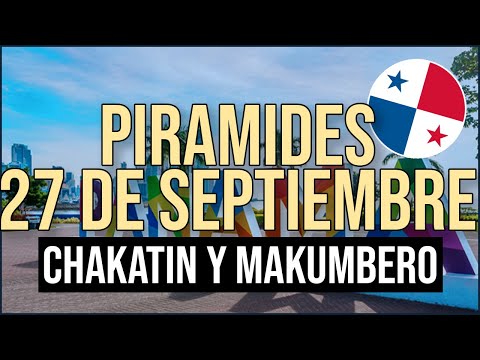 Pirámide Lotería de Panamá Miércoles 27 de Septiembre 2023 - Pirámide de Chakatin y de Makumbero