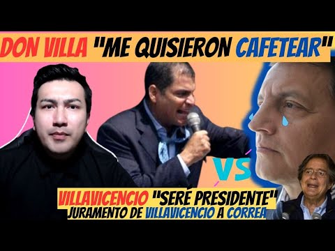 El juramento que le hizo Fernando Villavicencio a Correa “Me quisieron Cafetear” | Perito Meza dudas