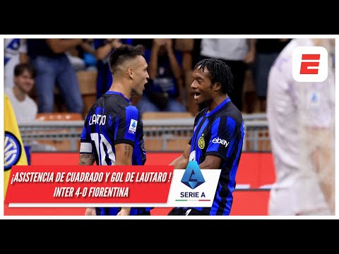DOBLETE DE LAUTARO MARTÍNEZ y el Inter ya golea 4-0 a la Fiorentina | Serie A