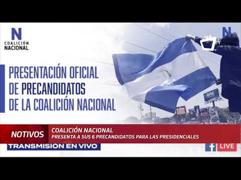 Coalición Nacional presenta a sus 6 precandidatos para las presidenciales