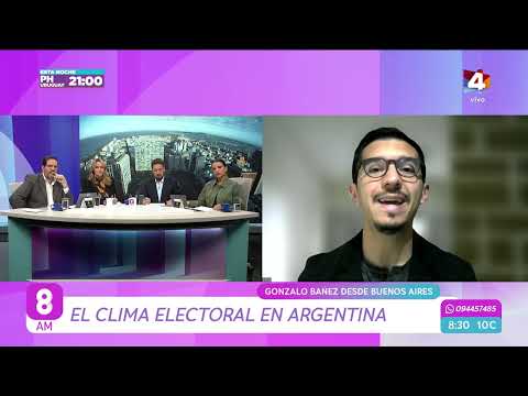 8 AM - El clima electoral en Argentina