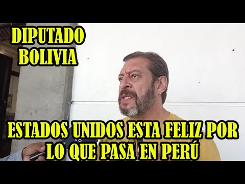 EN PERÚ SE ESTA HACIEDO LO QUE OCURRIO EN BOLIVIA 2019 EN GOLP3 DE ESTADO MENCIONÓ DIPUTADO MENDOZA