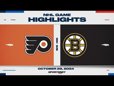 NHL Highlights | Flyers vs. Bruins - October 29, 2024