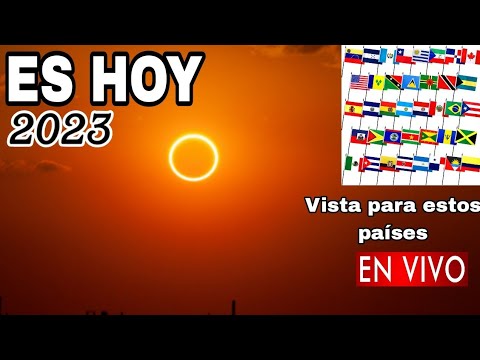 En vivo: Eclipse Solar 2023, donde ver, a que hora se verá el Eclipse Solar, donde se podrá ver